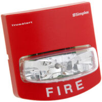 Red Wall Mount Multi-Candela Flashing Strobe 4906-9101