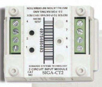 siga-ct2, Edwards / EST (SIGA-CT2) Dual Input Module