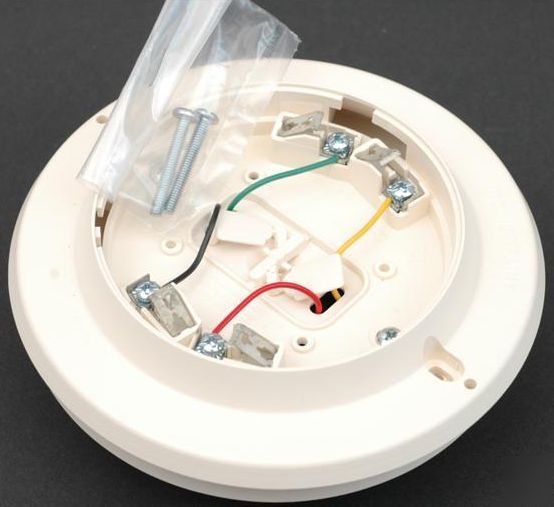 Siemens ADBX-11, Siemens (ADBX-11) Audible Fire Detector Mounting Base 500-096181