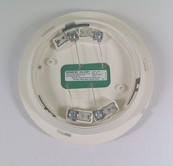 Siemens DB-ADPT, Siemens (DB-ADPT) Fire Detector Adapter Base 500-094187