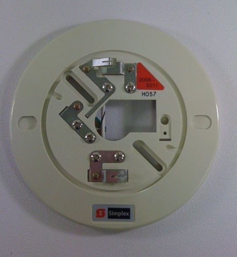 Simplex 2098-9211, Simplex (2098-9211) Reconditioned 2 Wire Fire Alarm Mounting Base