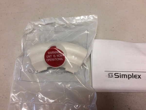 Simplex 4098-9747, Simplex (4098-9747) CO Replacement Cartridge 06501228