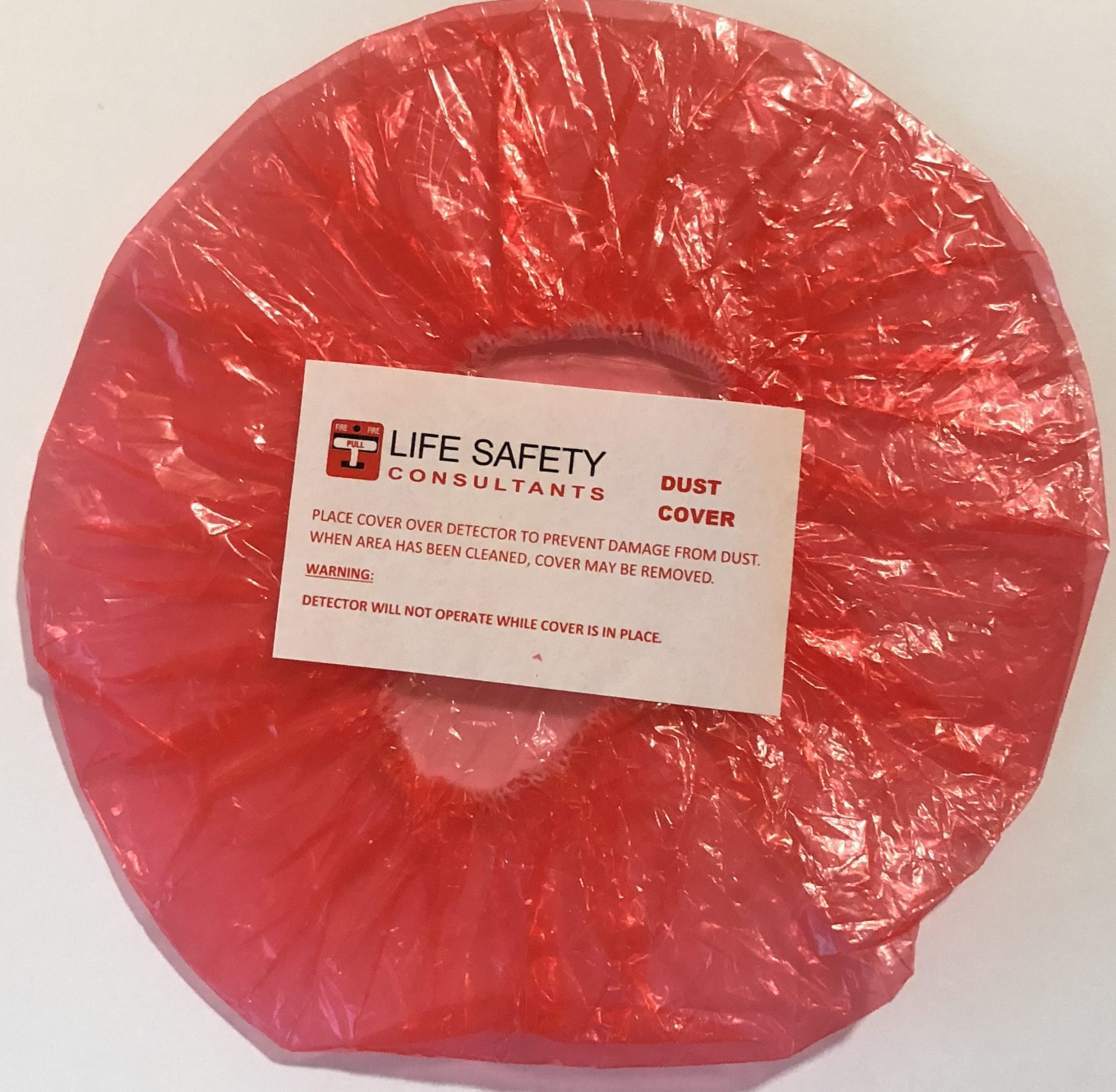 Life Safety Consultants SMDC-1, Protective Dust / Paint Covers for Smoke Alarm & Heat Detectors (25 Pack)