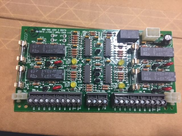 Simplex 565-388, Simplex (565-388) 4 Circuit Class A Signal Card