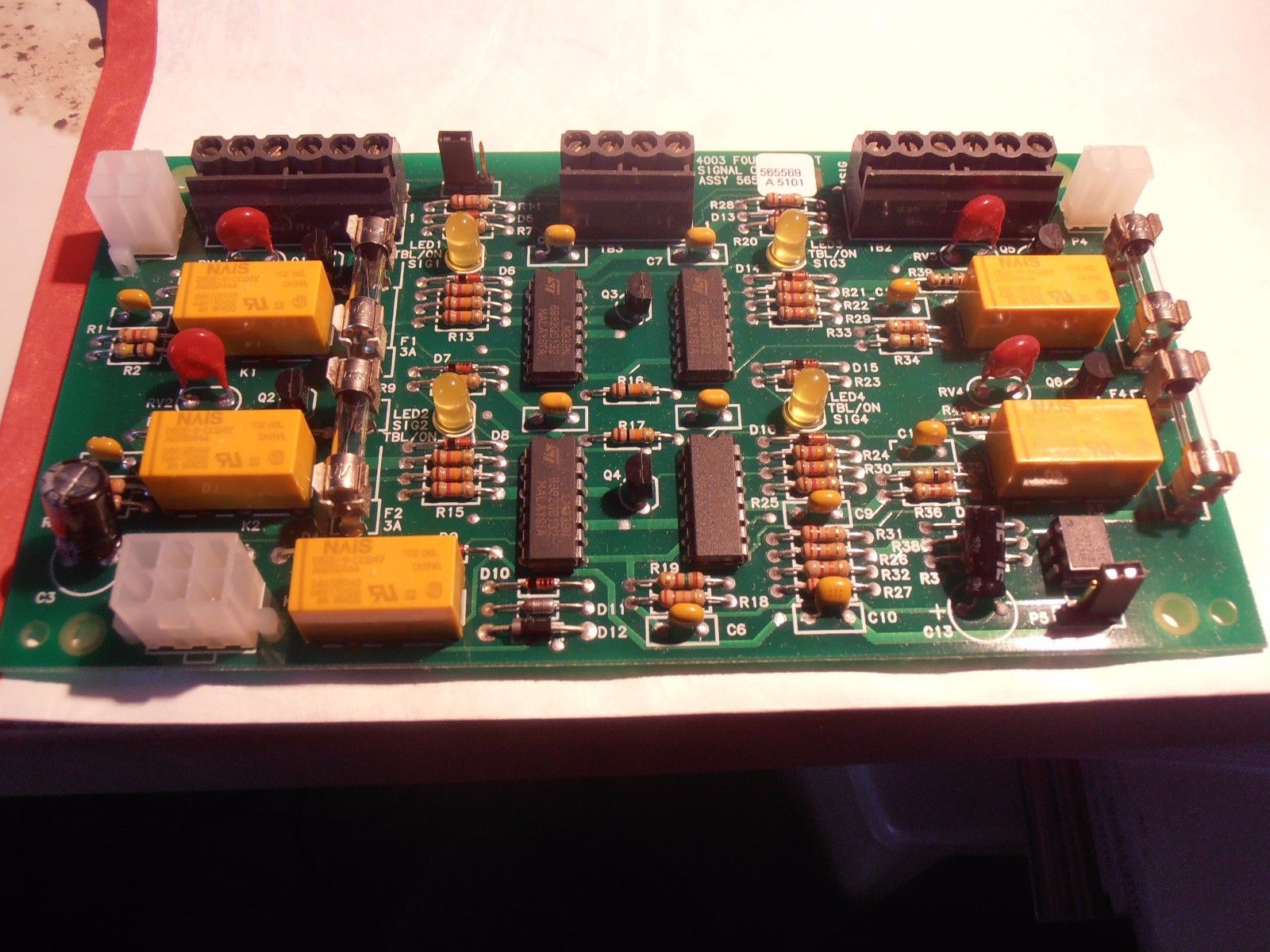 Simplex 565-569, Simplex (565-569) 4 Circuit Class B Signal Card