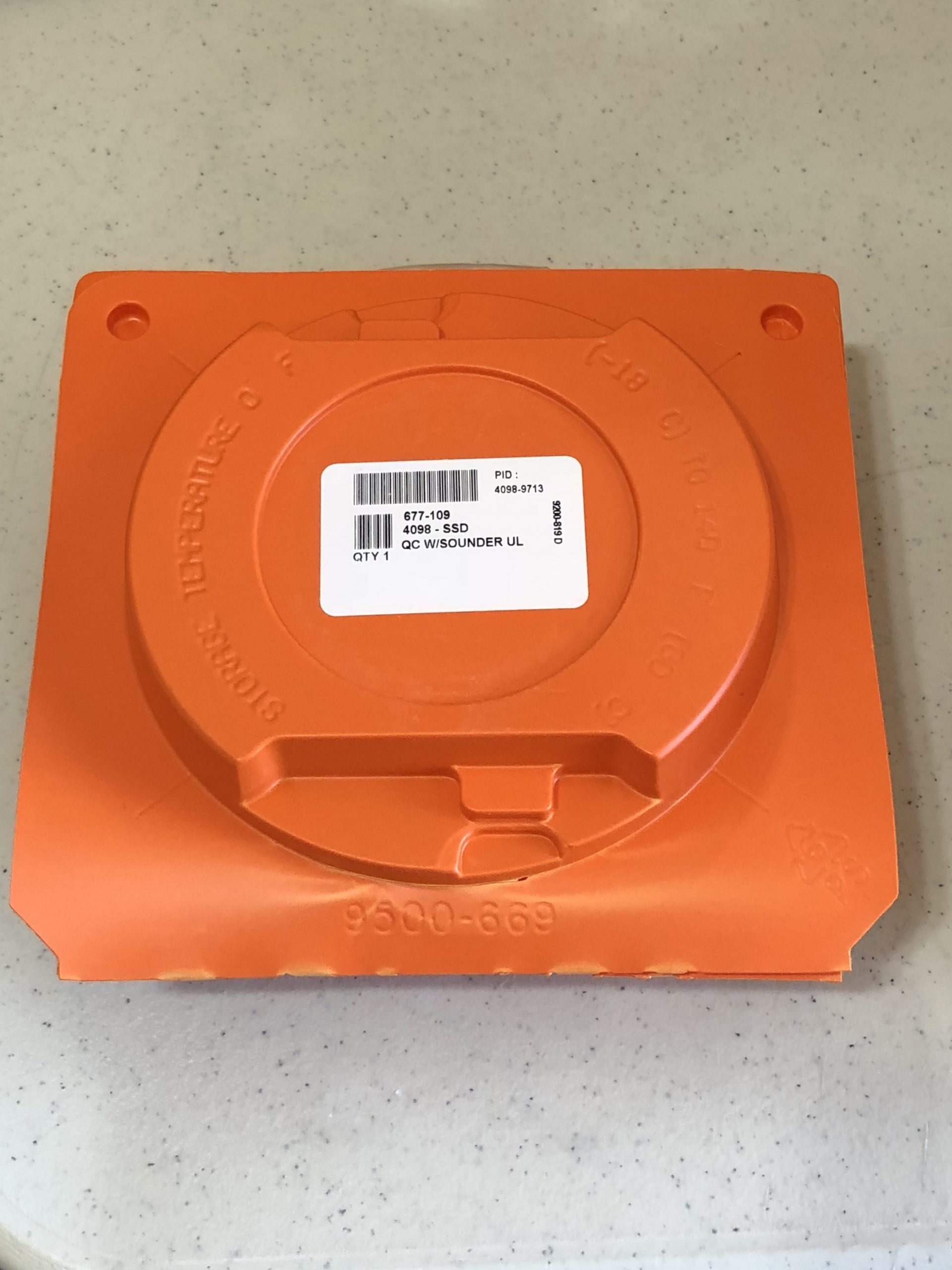 Simplex 4098-9713, Simplex (4098-9713) QuickConnect Sensor w/ Sounder 677-109