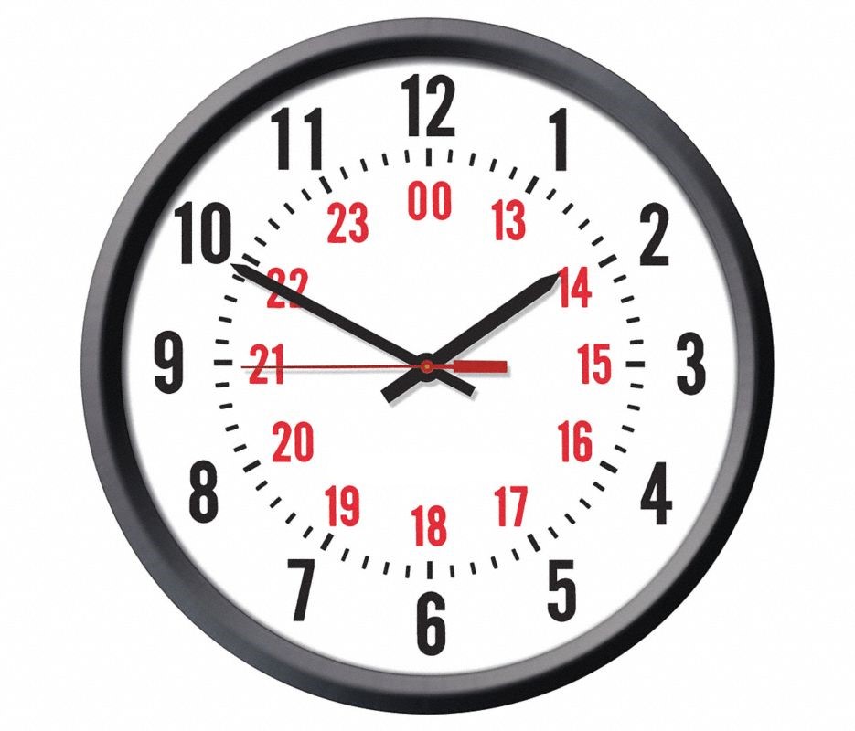 American Time U55BAAA533, Simplex (6310-9233) 12in Round Replacement Synchronized Clock