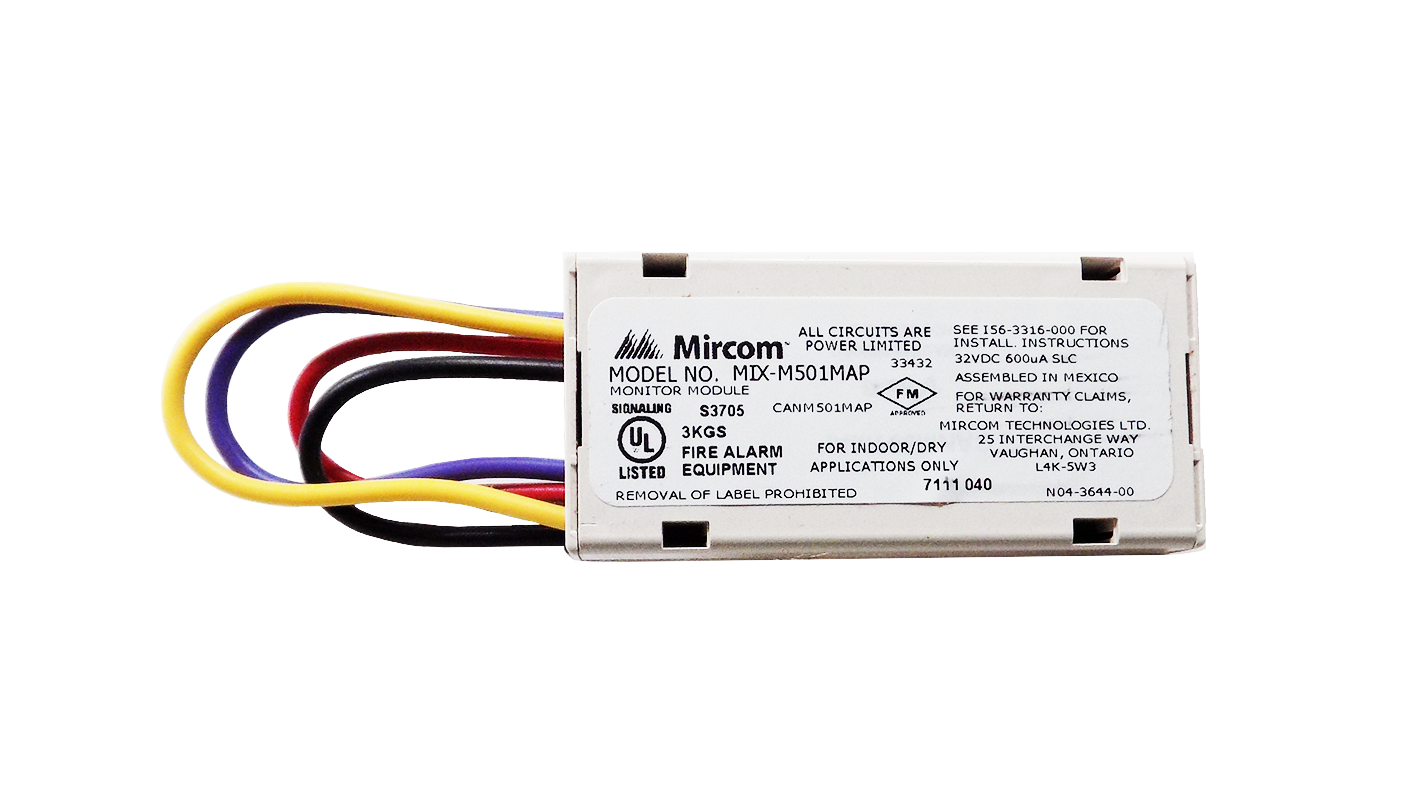 Mircom MIX-M501MAP, Mircom (MIX-M501MAP) Mini Monitor Module