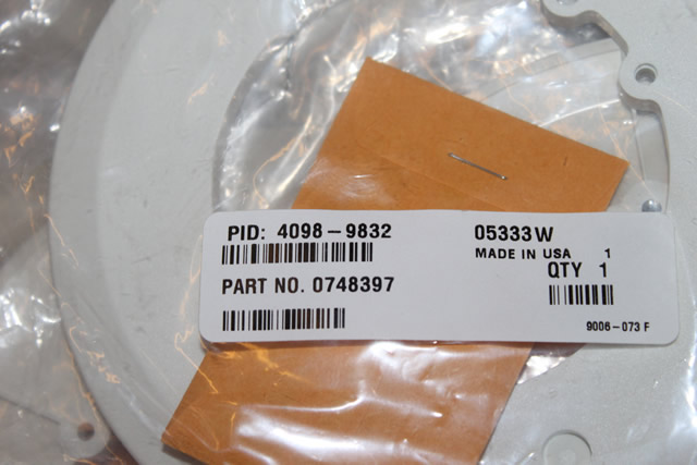 Simplex 4098-9832, Simplex (4098-9832) Adapter Plate 0748397