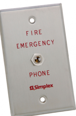 Simplex 2084-9001, Simplex (2084-9001) Remote Phone Jack Station #0629750