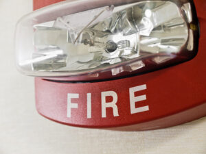 commercial fire alarm system working properly check