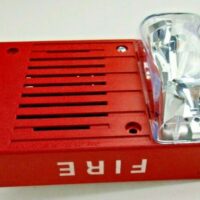 Simplex (4906-9130) Ceiling Mount Multi-Candela Horn Strobe – White 0743257