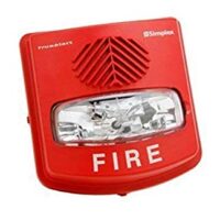 Simplex (4905-9814) Horn/spkr cvr, no logo, w, ta