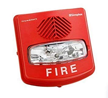 Simplex 4906-9131, Simplex (4906-9131) WP Multi-Candela Horn Strobe – Red 0743656