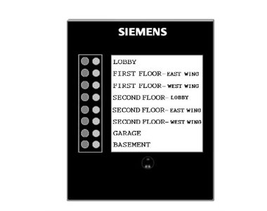Siemens LED-3, Siemens LED-3: LED Remote Annunciator (500-693062)