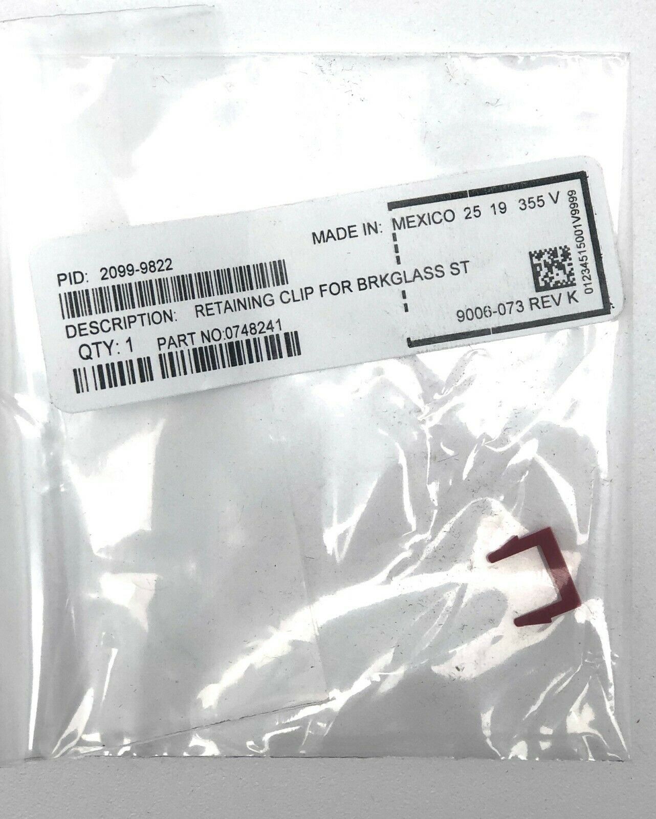 2099-9822, Simplex (2099-9822) Replacement Retaining Clip 5pk – 0748241