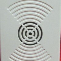 Simplex (4906-9128) Ceiling Mount Multi-Candela Horn Strobe – Red 0743255