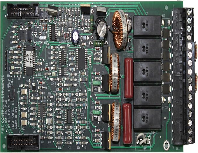 Gamewell 1100-0456, Gamewell (1100-0456) Am-50 transponder 50 watt, 25 vrms audio amplifier