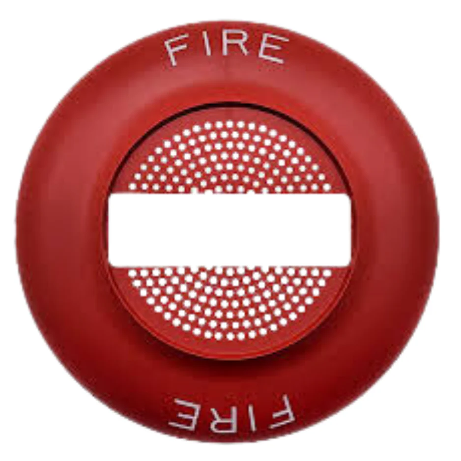 Wheelock ECHSG60-FR, Wheelock (ECHSG60-FR) Grill plt e60 speaker strobe,fire ltr,rd