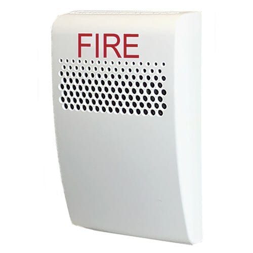 Edwards EG1AWF, Edwards|Kidde (EG1AWF) Compact wall horn, white, fire marking