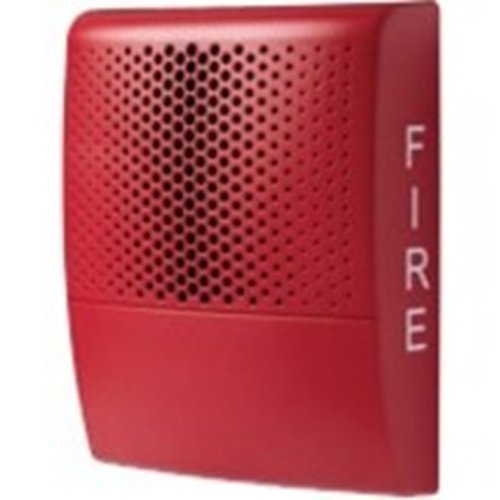 Kidde EG4SRF, Kidde (EG4SRF) Wall speaker, red, fire marking. room side wiring plate included