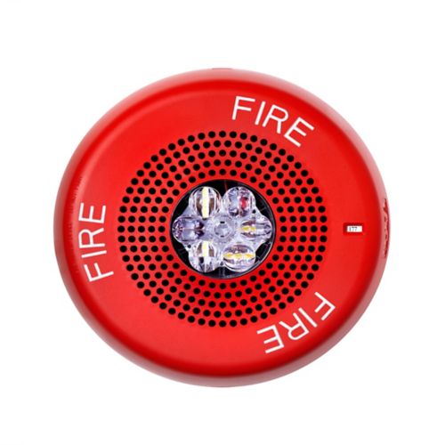 Eaton ELFHSRC, Eaton|Wheelock (ELFHSRC) Eluxa,led lf hn str,red,ceiling,24v,110/177cd,fire