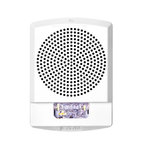 Eaton ELMTSW, Eaton|Wheelock (ELMTSW) Eluxa,multitone strobe hn,white,wall,24v, fire
