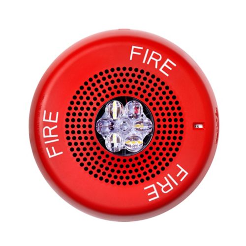 Eaton ELSPSTRC, Eaton|Wheelock (ELSPSTRC) Eluxa,led hf spkr strb,red,ceiling, 24vdc,15/30/75/110/150/177cd,fire