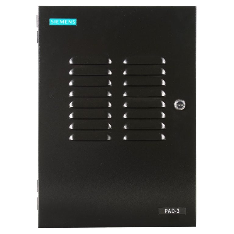 Siemens EN-PAD, Siemens (EN-PAD) Black enclosure for pad-3 (part# 310-099073) ….combine with pad-3-mb to form pad-3