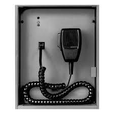 Evax EVX-RM, Evax|Potter Electric Signal (EVX-RM) Supervised remote microphone in surface/semi-flush cabinet, requires evx-sc card in evax panel.