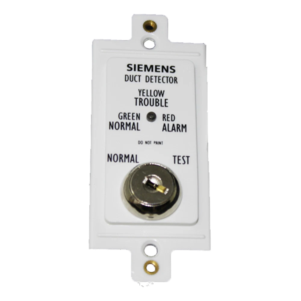 Siemens FDBZ-RTL, Siemens (FDBZ-RTL) Remote test lamp and keyswitch for manual tests.