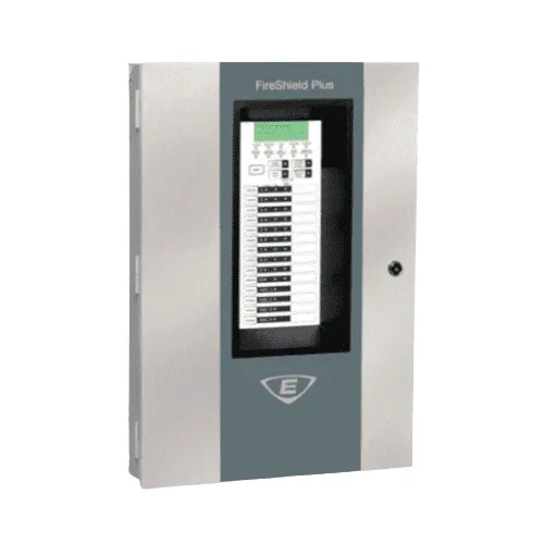 Edwards FSP1004G, Edwards (FSP1004G) Conventional fire alarm control panel, 10 class b idc zones, 4 class b nac’s, 3.5a nac power, gray enclosure, 120v, capacity for (2) 17ah batteries