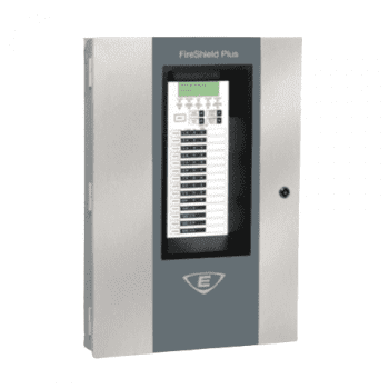 Edwards FSP1004GD, Edwards (FSP1004GD) Conventional fire alarm control panel, 10 class b idc zones, 4 class b nac’s, 3.5a nac power, gray enclosure, 120v, capacity for (2) 17ah batteries, includes upload/download dact