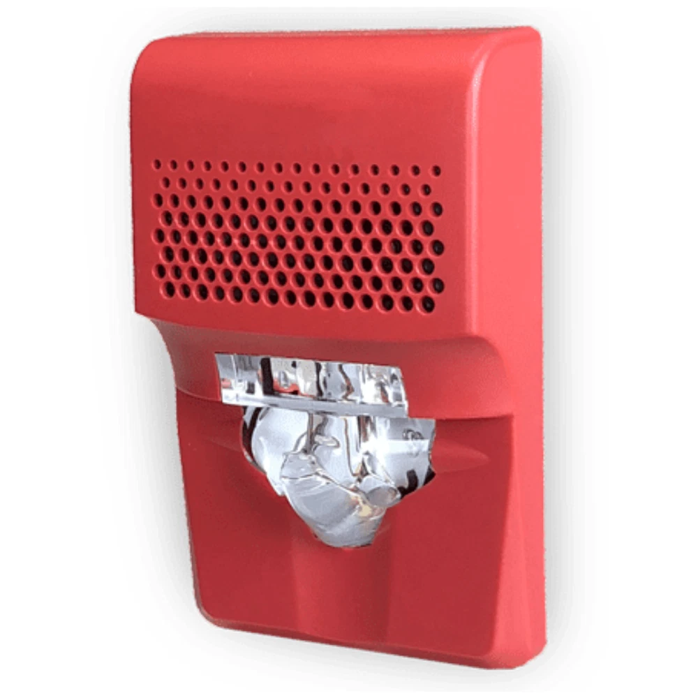 Edwards G1AVRN-CVR, Edwards (G1AVRN-CVR) Compact wall cover; red; no marking; audio/visual