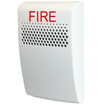 Edwards G1AWF, Edwards (G1AWF) Compact wall horn, white, fire marking