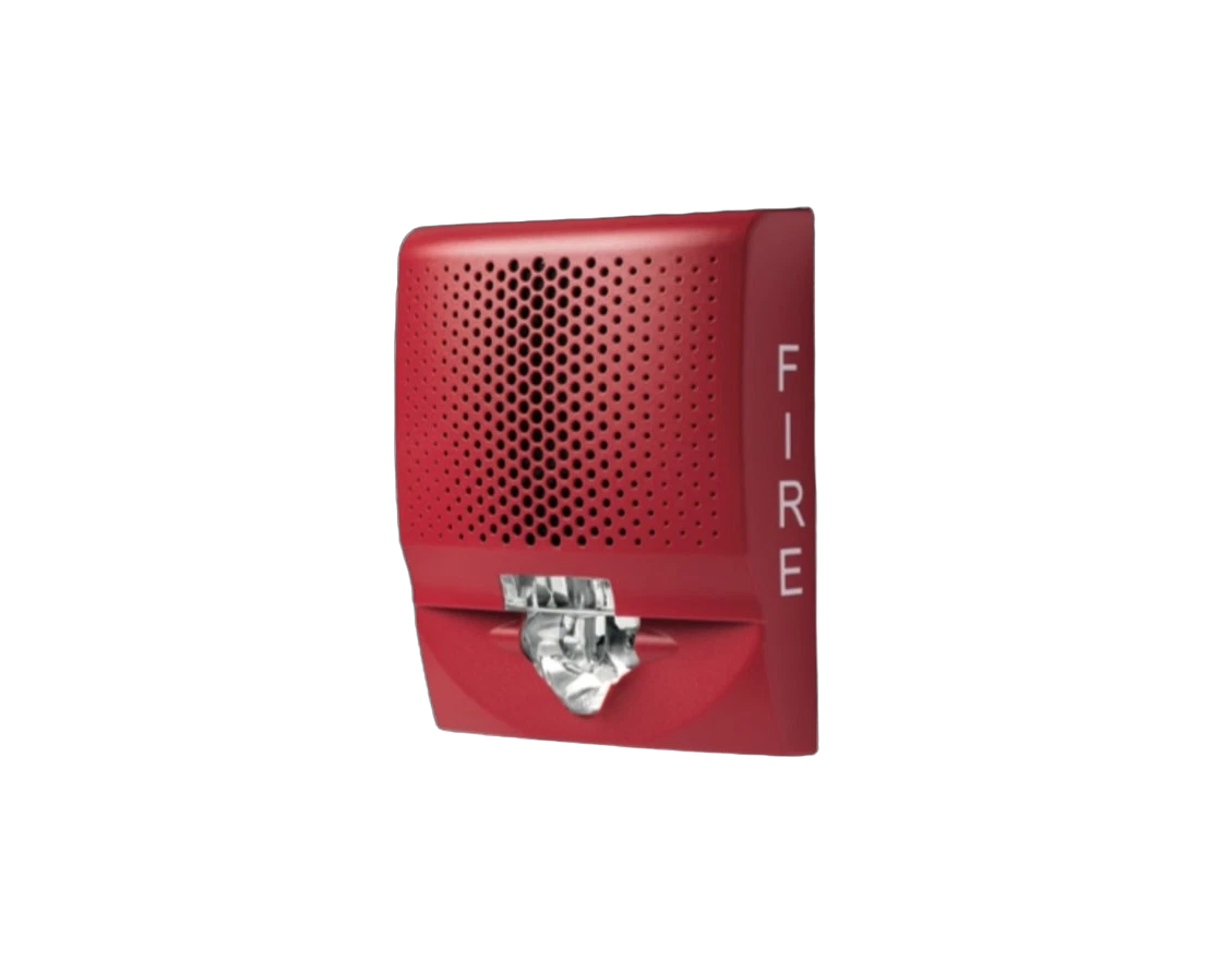 edwards g4srf wall speaker, Edwards (G4SRF) Wall speaker, red, fire marking. grsw room side wiring plate required, ordered separately.