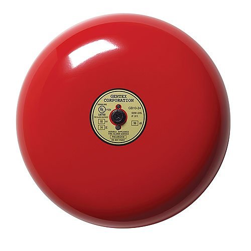 Gentex GB10-24, Gentex (GB10-24) 10″ fire alarm bell, 90 dba at 10 feet
