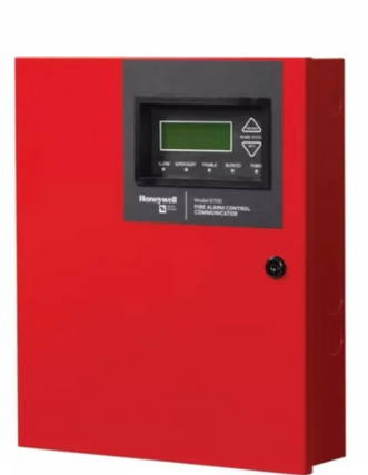 Gamewell GWF-7075, Gamewell (GWF-7075) 150 point addressable fire alarm control panel w/ built-in dact and ip communicator, and swift wireless – red enclosure
