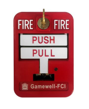 Gamewell GWMS-95T, Gamewell (GWMS-95T) Addressable manual station w/terminals, for use with identiflex 610, 632 and 650 systems