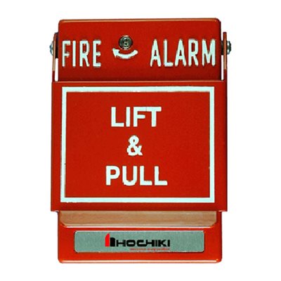 Hochiki HPS-DAH, Hochiki (HPS-DAH) Pull station, dual action, includes glass rod