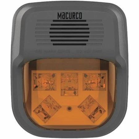 Macurco HS-A, Macurco (HS-A) Hs-a-horn strobe combo (amber) -works with macurco control panels and 6-series detectors