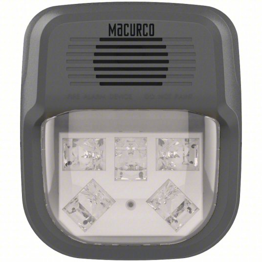 Macurco HS-C, Macurco (HS-C) Hs-c-horn strobe combo (clear) -works with macurco control panels and 6-series detectors