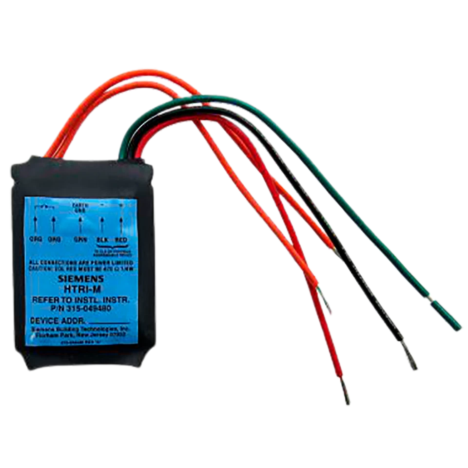 Siemens HTRI-M, Siemens (HTRI-M) Single interface module, 2 wires, works w/ xls/fs-250 panels (part# 500-034000)