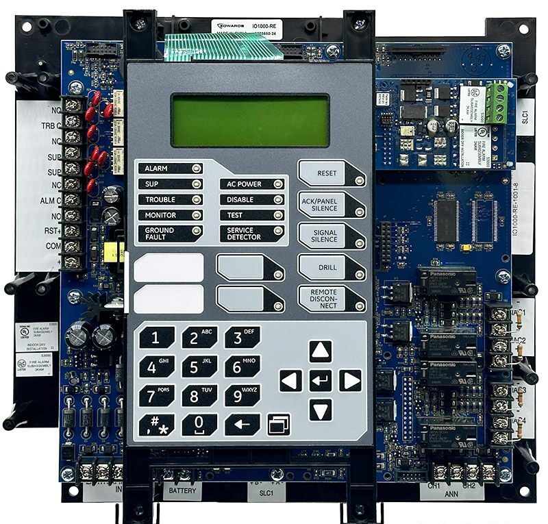 Edwards IO1000-RE, Edwards (IO1000-RE) Replacement electronics assembly, four loop, io series, english.