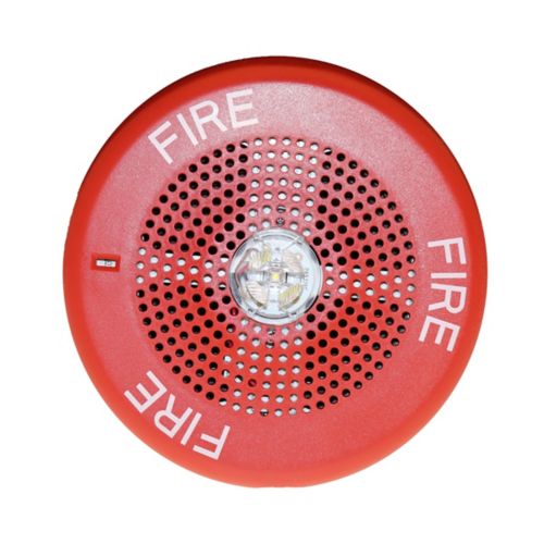 Wheelock LSPSTR3, Wheelock (LSPSTR3) Led 2w hf spkr str,sq,wall,24vdc,15/30/75/110cd,rd