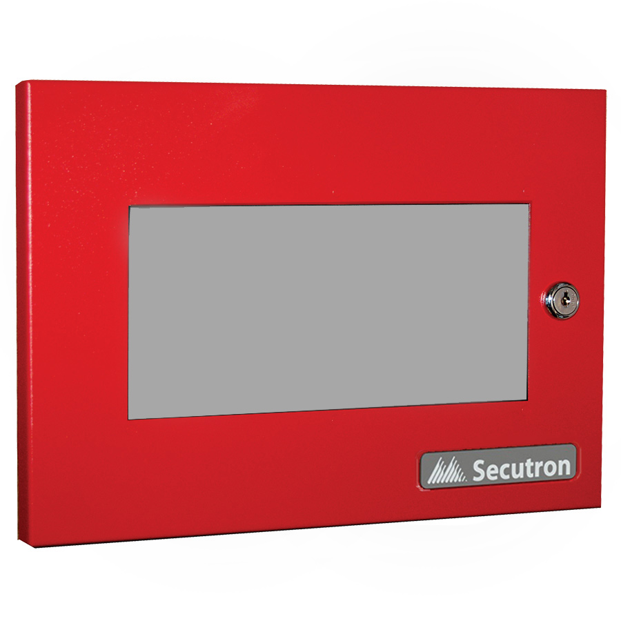 Secutron MMX-BB-1001DR, Secutron (MMX-BB-1001DR) Semi-flush backbox for series 1000 annunciators (houses 1 module)