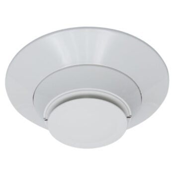 Notifier NP-200T, Notifier (NP-200T) Addressable low-profile photoelectric smoke detector with thermal sensor. b300-6 base included. flashes only; white