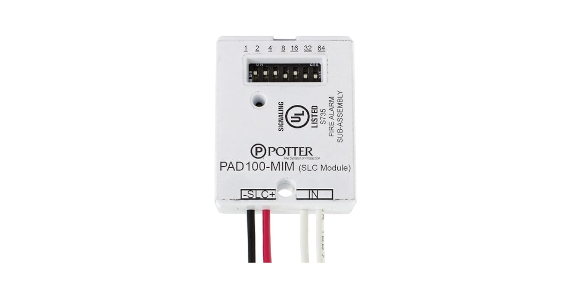 Potter Electric Signal PAD100-MIM, Potter (PAD100-MIM) Micro Input Module 3992700