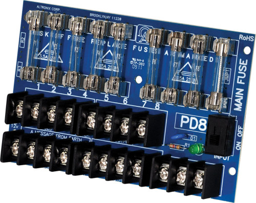 Altronix PD8, Altronix (PD8) Power distribution unit