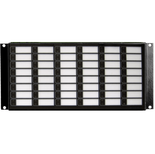 Mircom RAX-1048TZDS, Mircom (RAX-1048TZDS) Adder annunciator chassis c/w 48 bi-colored leds; 48 zoned trouble led’s
